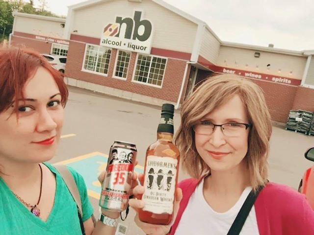 tpbplus's tweet photo. Cheers to Monica &amp; Val, who travelled all the way from #Ohio to New Brunswick for #TPBFreedom35 and @Liquormens! #FanFuckeryFriday https://t.co/Eu5gfcvN2V