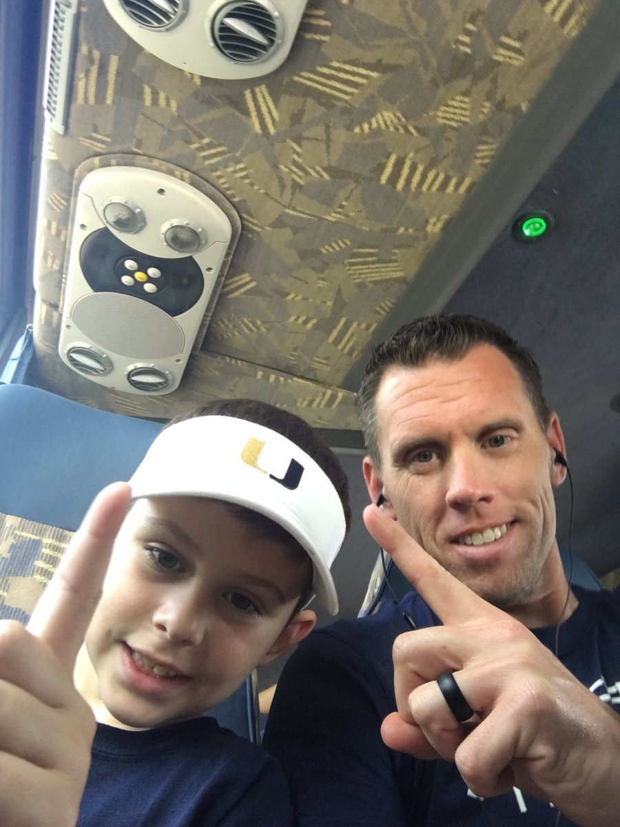 CoachNivens's tweet photo. Gearing up for the game with the Coach! #2017Kickoff https://t.co/KL0DpGiw8A