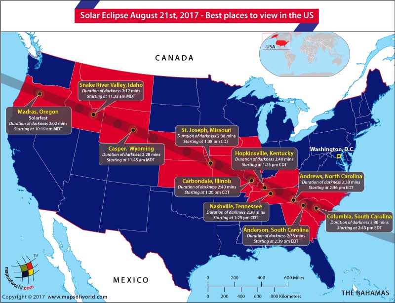 mrslane1976's tweet photo. Solar Eclipse path for Monday Aug. 21. #eclipse #solareclipse #eclipse2017 #eclipsepath #USeclipse #totaleclipse https://t.co/ciMtSfyovH