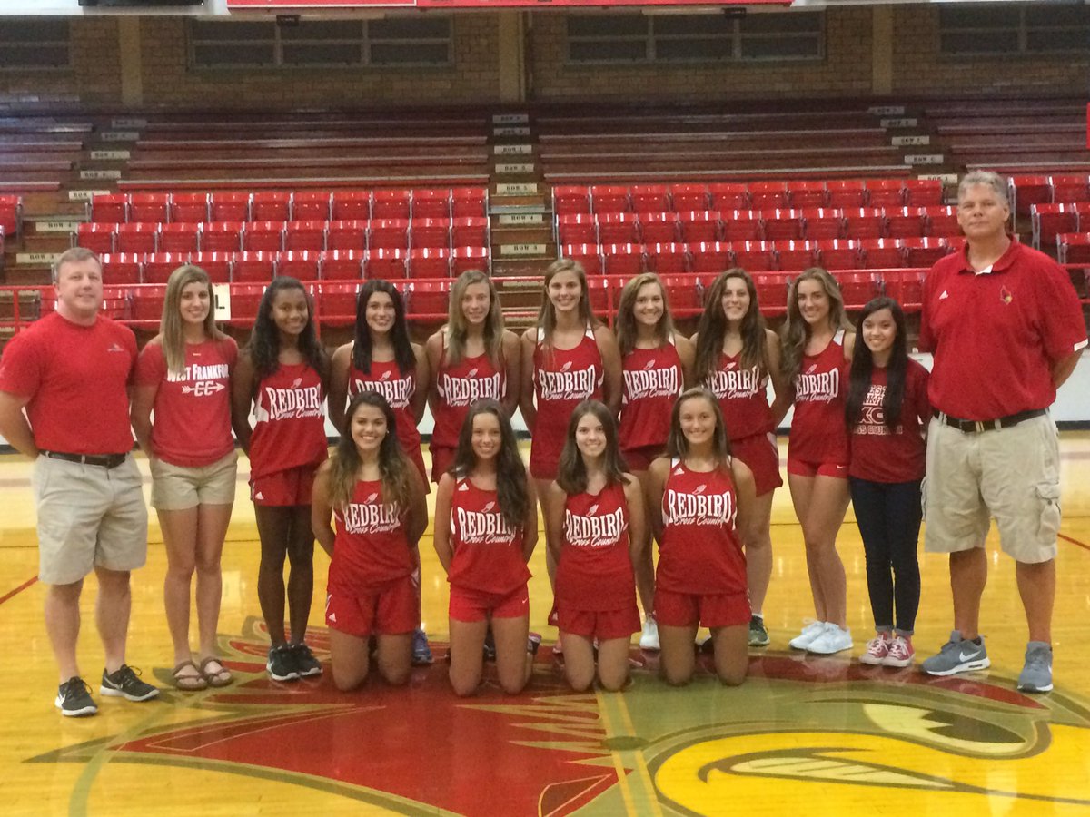 West Frankfort Girls Cross Country! Go Redbirds!#wfredbirds