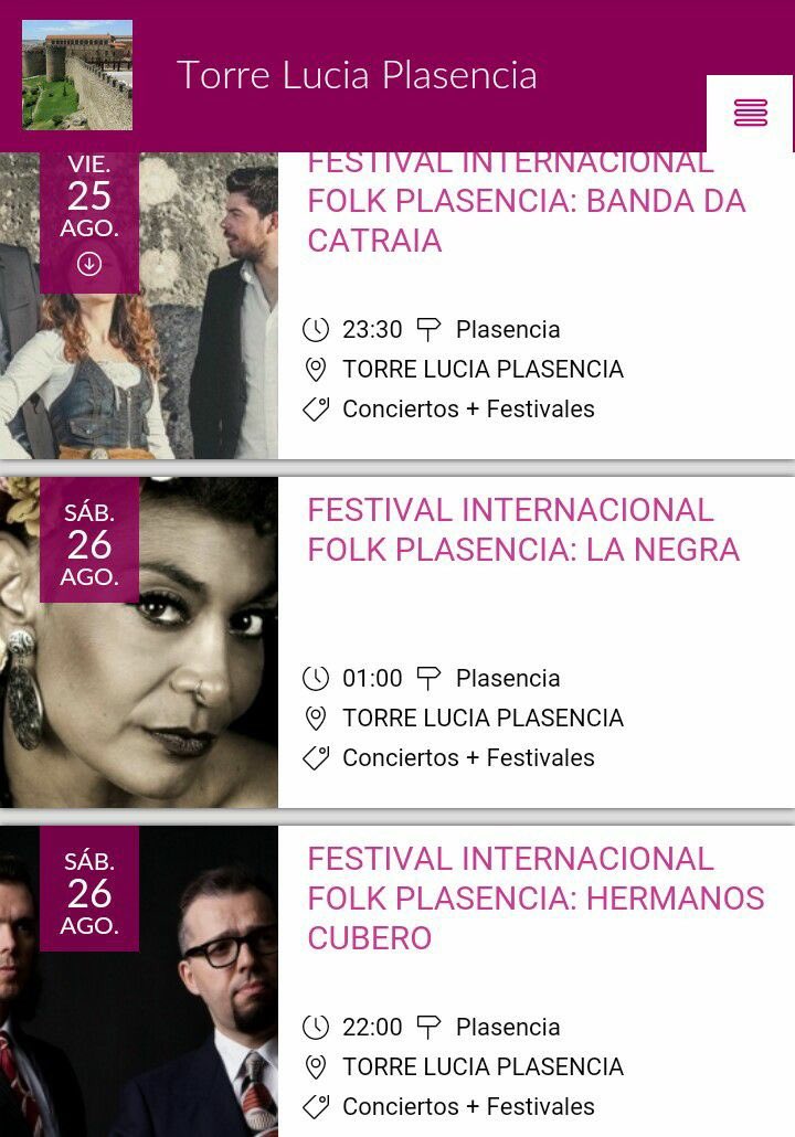 El sábado 26 estamos en Plasencia