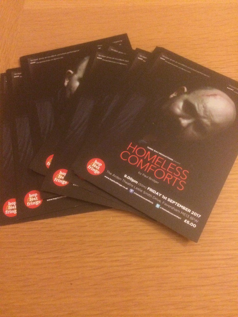 PaulBridger73's tweet photo. #Flyers #Faversham @HopFestFringe #HomelessComforts #September1st design by @alcarretta https://t.co/fA47kpcUta