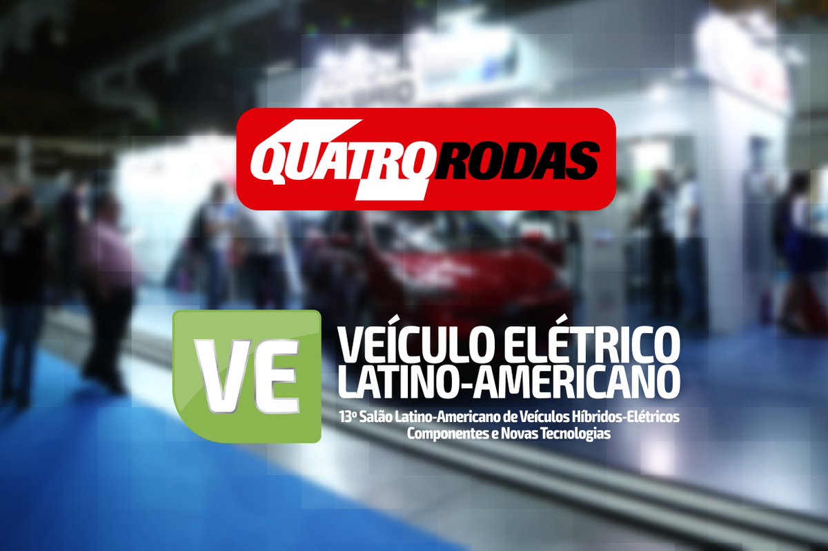 A Quatro Rodas se junta ao 13º Salão de Veículos Elétricos como órgão de imprensa oficial do evento.