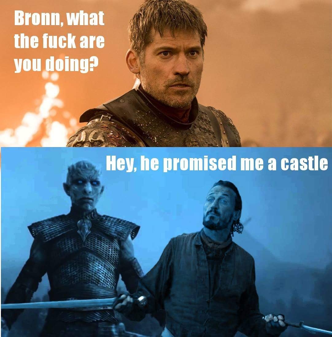 aoportunidade's tweet photo. Bronn: consiguiendo un castillo
#GoTs7 #VivePoniente #HouseStark #winteriscoming #JuegoDeTronos #GoTnowtv #GoTS7e6 #GoTS7E6 #whitewalker https://t.co/zaEug7IDVE