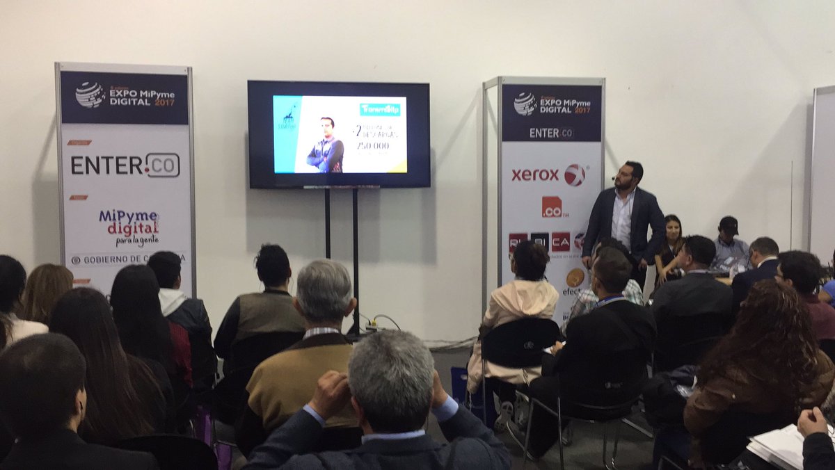 AppsCo's tweet photo. Con el #TeamStartupCo como ejemplo de emprendimiento digital comienza socialización de #AppsCo en #ExpoMiPymeDigital https://t.co/oJnK5vade7