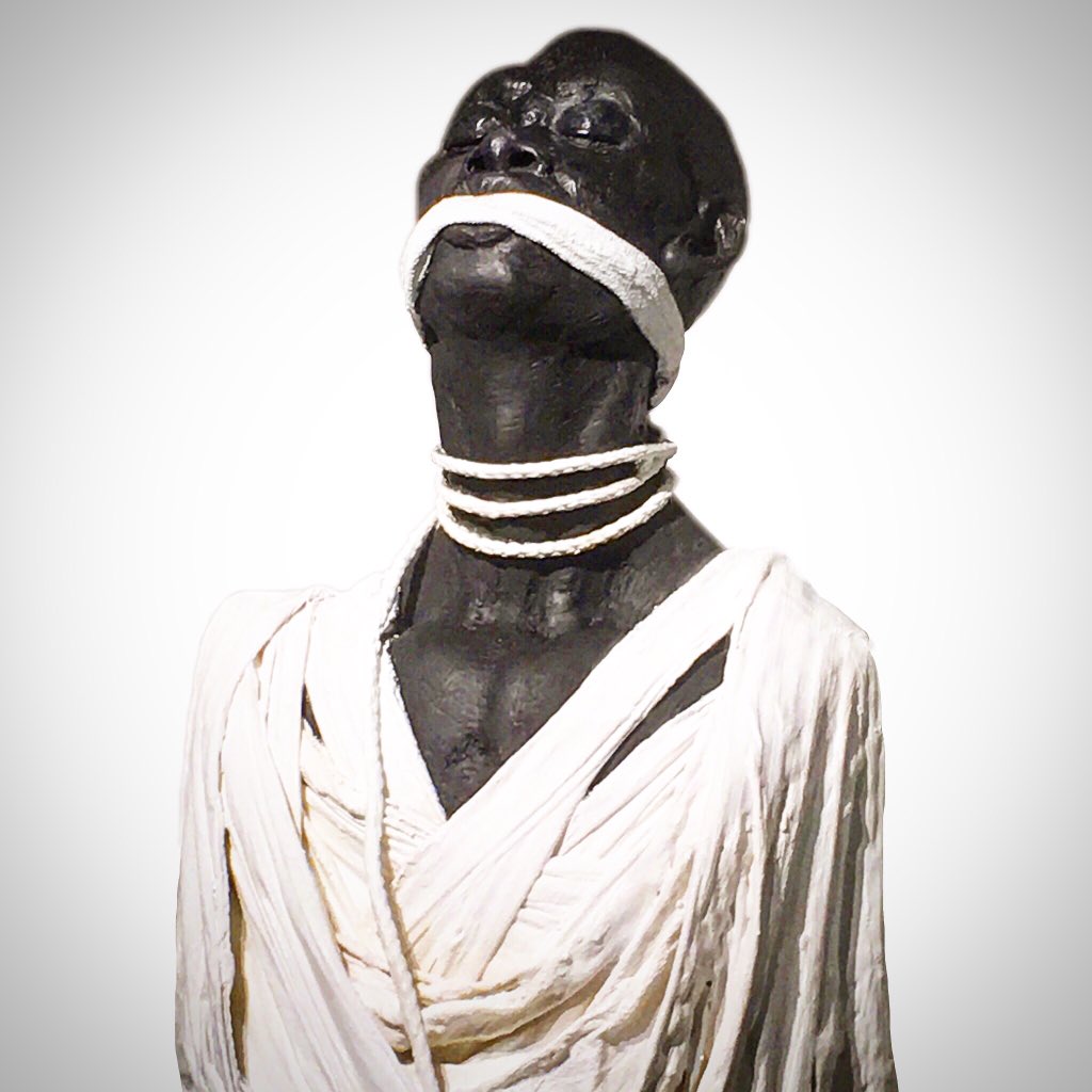 austenbrantley's tweet photo. " Cocoon Wraps of social etiquette " ceramic bust hydrostone linen https://t.co/B6V3QMdCX1