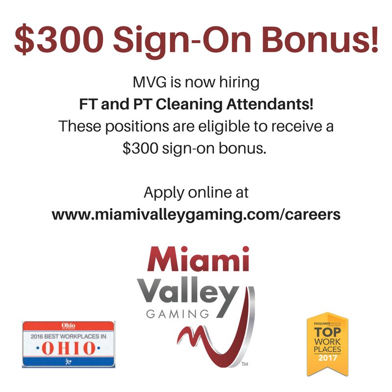 MVGCareers's tweet photo. MVG is #nowhiring Cleaning Attendants. These positions are eligible to receive a $300 sign-on bonus! Apply online https://t.co/iRHKizNmR8 https://t.co/bNeaSVAnR3
