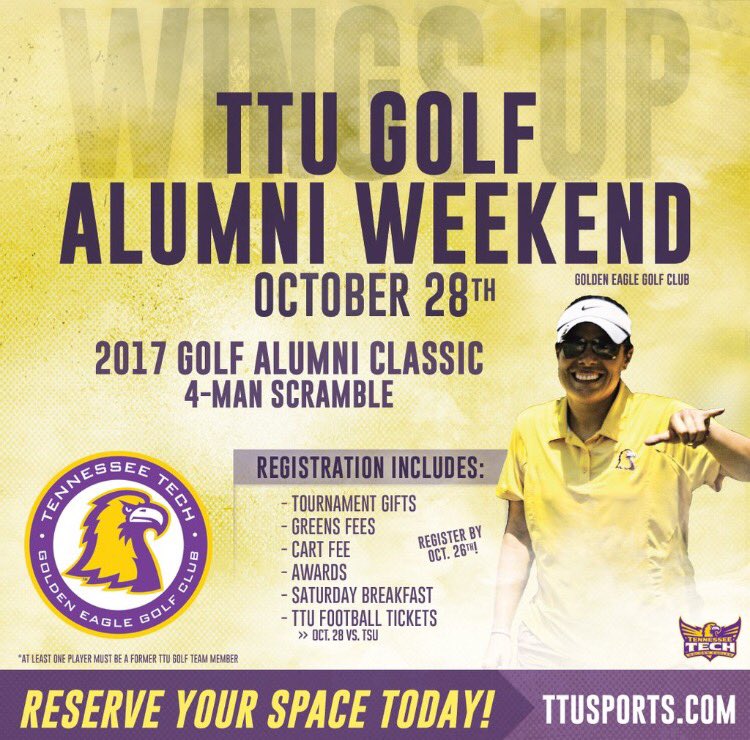 Tennessee Tech Golden Eagles On Twitter Come Get Your