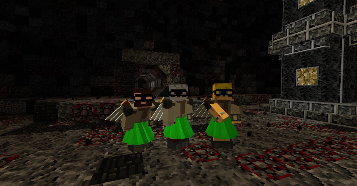 PrisonCraft_V2's tweet photo. Ne croyait pas que le staff de @PrisonCft ne sait pas s'amuser, les reines du shopping font leur apparition ce soir! https://t.co/BJcZbtNEP4