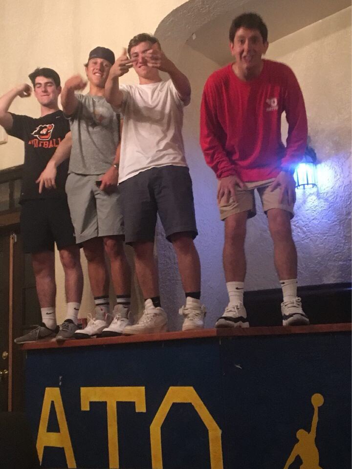 Great last night with the homie 😈