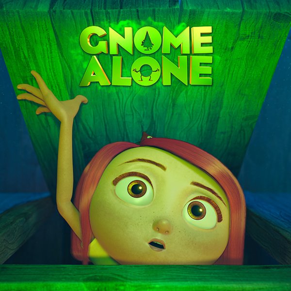 Can’t wait for y’all to see what’s inside my gnome world in my new movie #GnomeAlone! It hits theaters on #October13 💚 <a href="/GnomeAloneFilm/">Gnome Alone</a>
