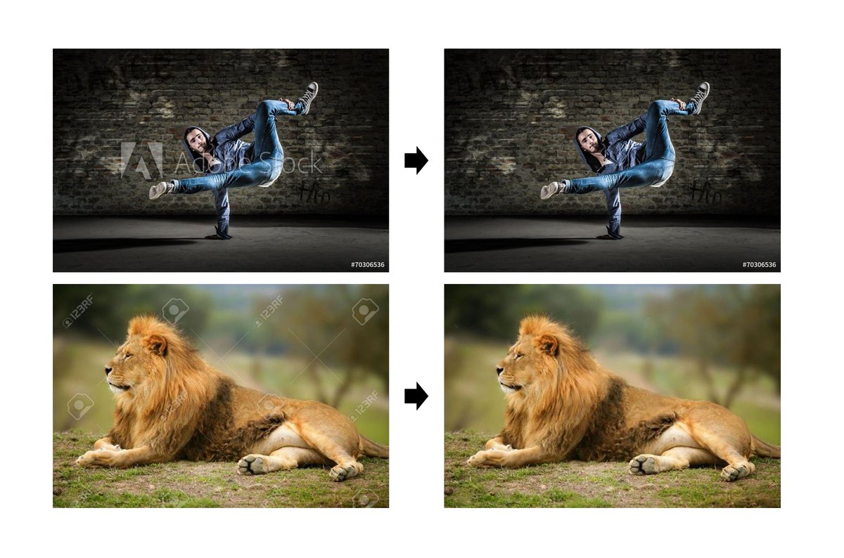 verge's tweet photo. Google shows how easy it is for software to remove watermarks from photos https://t.co/gZpzIMK9hK https://t.co/5PuToWBLC6
