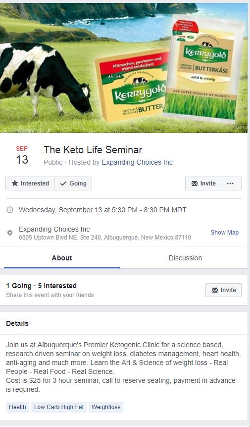 iHeartLucasBaca's tweet photo. For more information on the Ketogenic diet and the #KETO lifestyle in general. September 13th seminar, check it out! https://t.co/e1TOorUIG9 https://t.co/sQvA9Qb3CO
