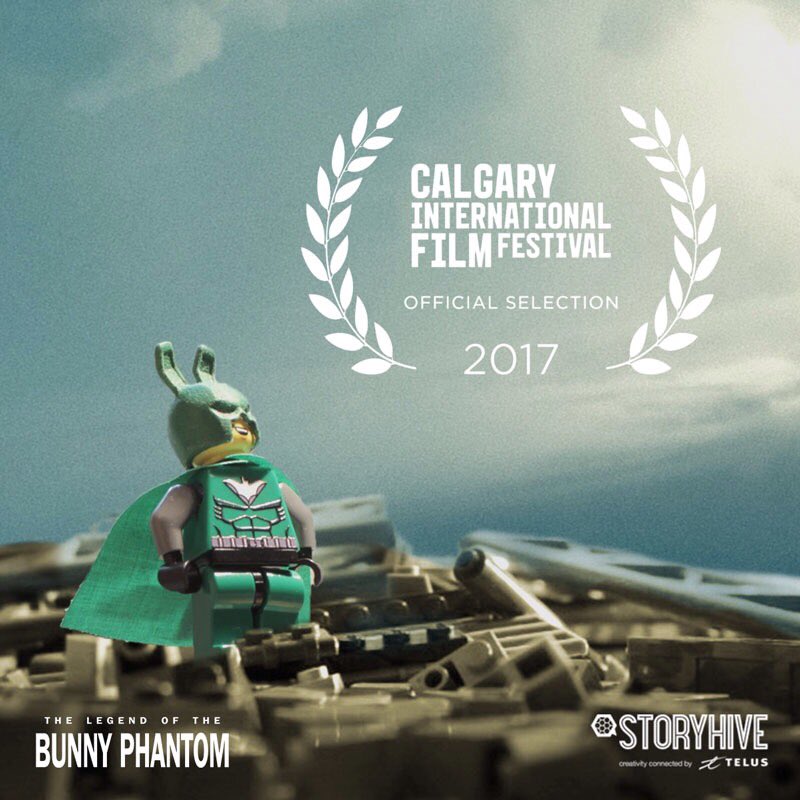 The Legend of The Bunny Phantom is an official selection at the 2017 Calgary International Film Festival #ciff #thebunnyphantom