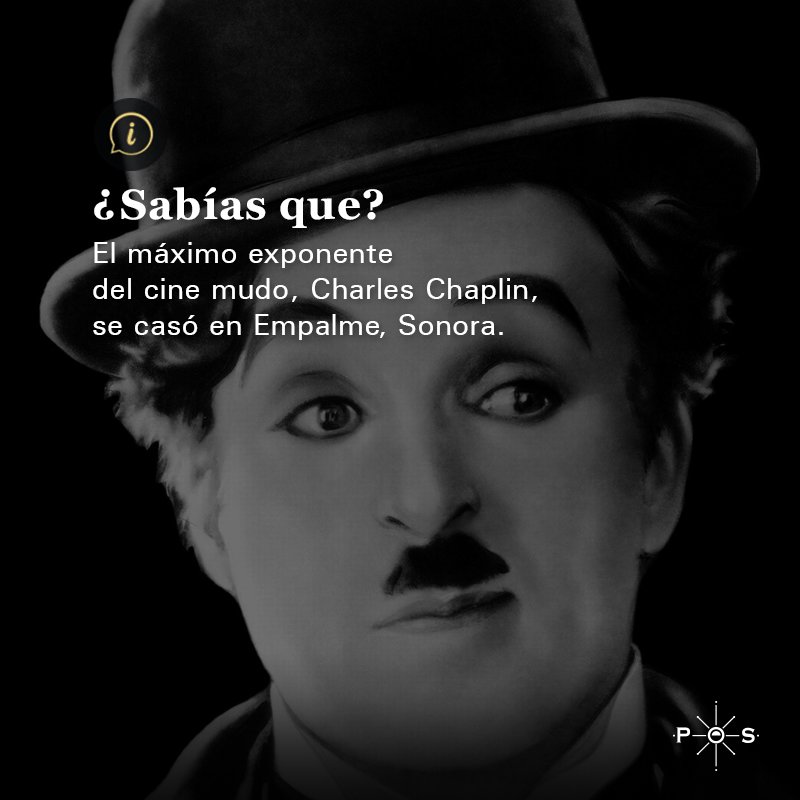 PresumoSonora's tweet photo. ¿Sabías que? 😮

Charles Chaplin contrajo matrimonio con la también actriz Lita Gray, el 24 de noviembre de 1924 en la "Ciudad Jardín". https://t.co/Gt5RkIeiE1