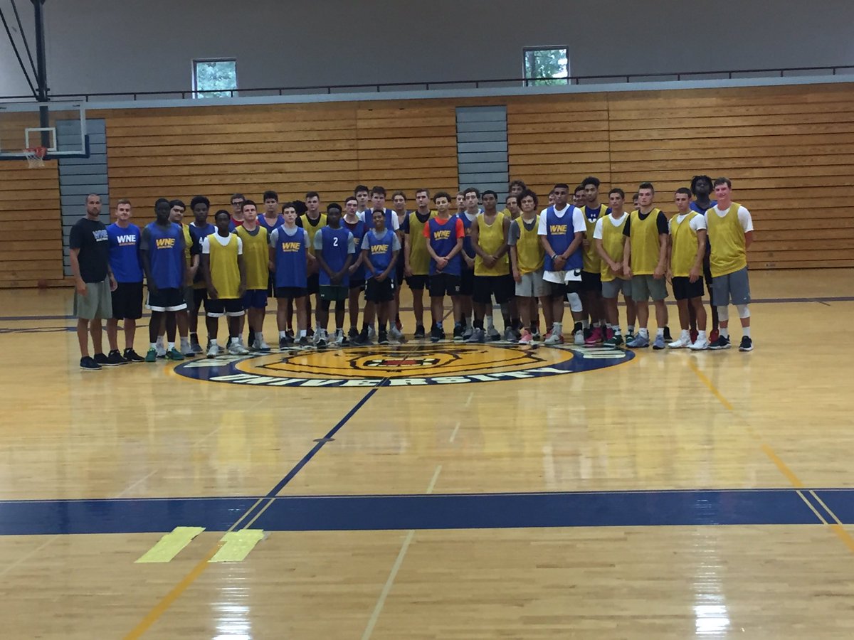 WNEbasketball's tweet photo. Great turnout at our prospect camp today. Thanks for all who participated. Definitely a couple #futuregbears in attendance. https://t.co/cZqT8W8tj2