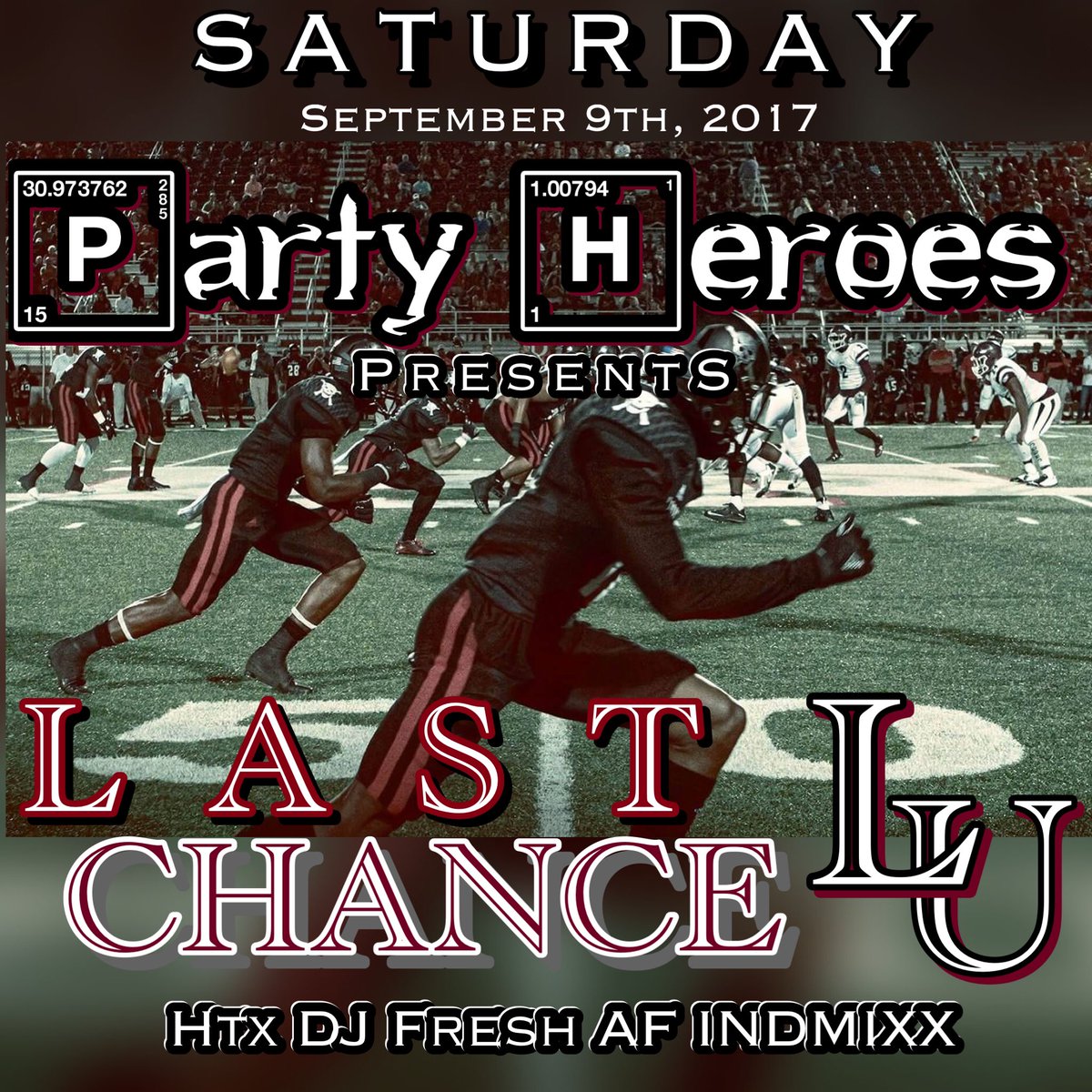 HtxDJFresh's tweet photo. 👀👀Look Like @PartyHeroesEMG Dropping a Netflix Original ‼️ #LastChanceLU 9.9.17 https://t.co/MBK2tDXK0D
