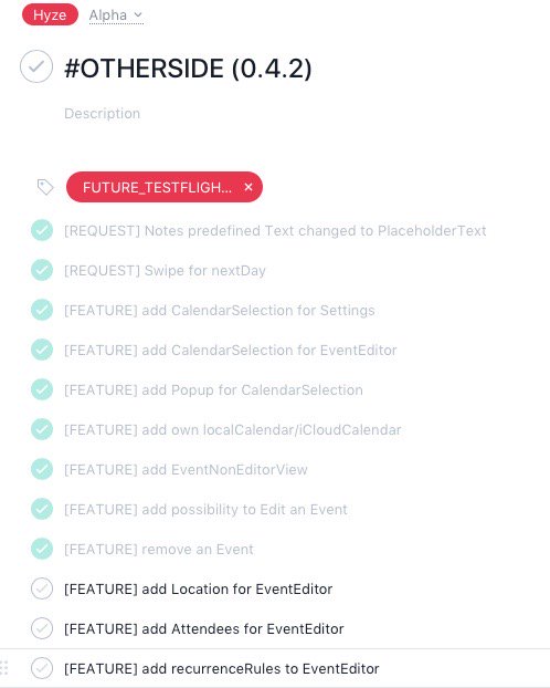 n_wunderlich_'s tweet photo. Almost finished with @HyzeCalendar 0.4.2 (Codename: Otherside).

However still without the segue. 🙄

Take a look at the upcoming changes: https://t.co/yHu0DCXT27