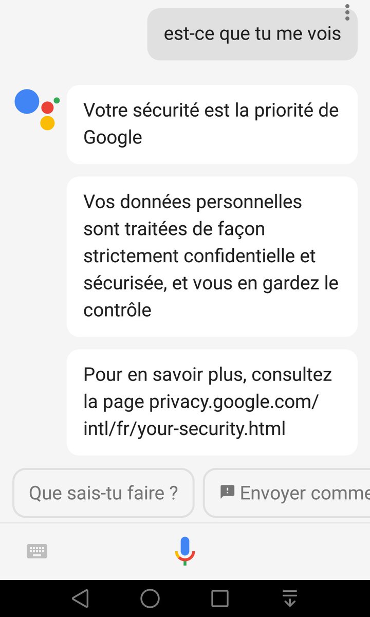 neileruat's tweet image. #AssistantGoogle Me vois tu ? 🤔🗝🛡