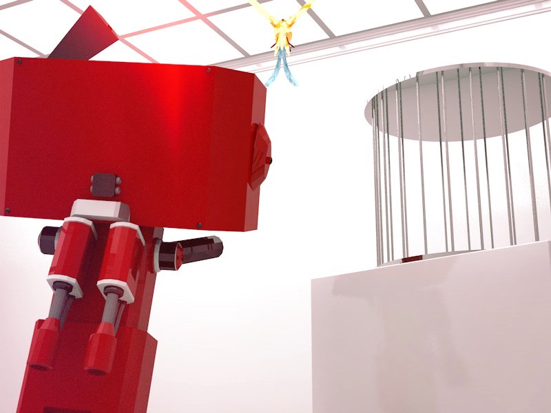 ValerianDenis's tweet photo. Robot #MadeWithBlocks in #VR and imported to #C4D! I'm impressed by how easy it is! #BotsWithBlocks @JarlanPerez https://t.co/xn1JDjWs47