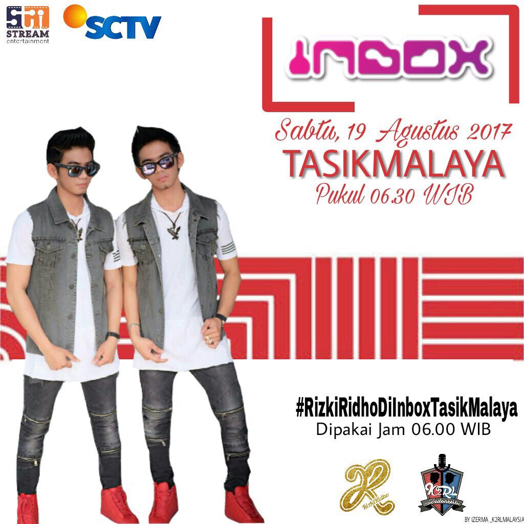 Bismillah ya kawan kita cohost nih #RizkiRidhoDiInboxTasikMalaya