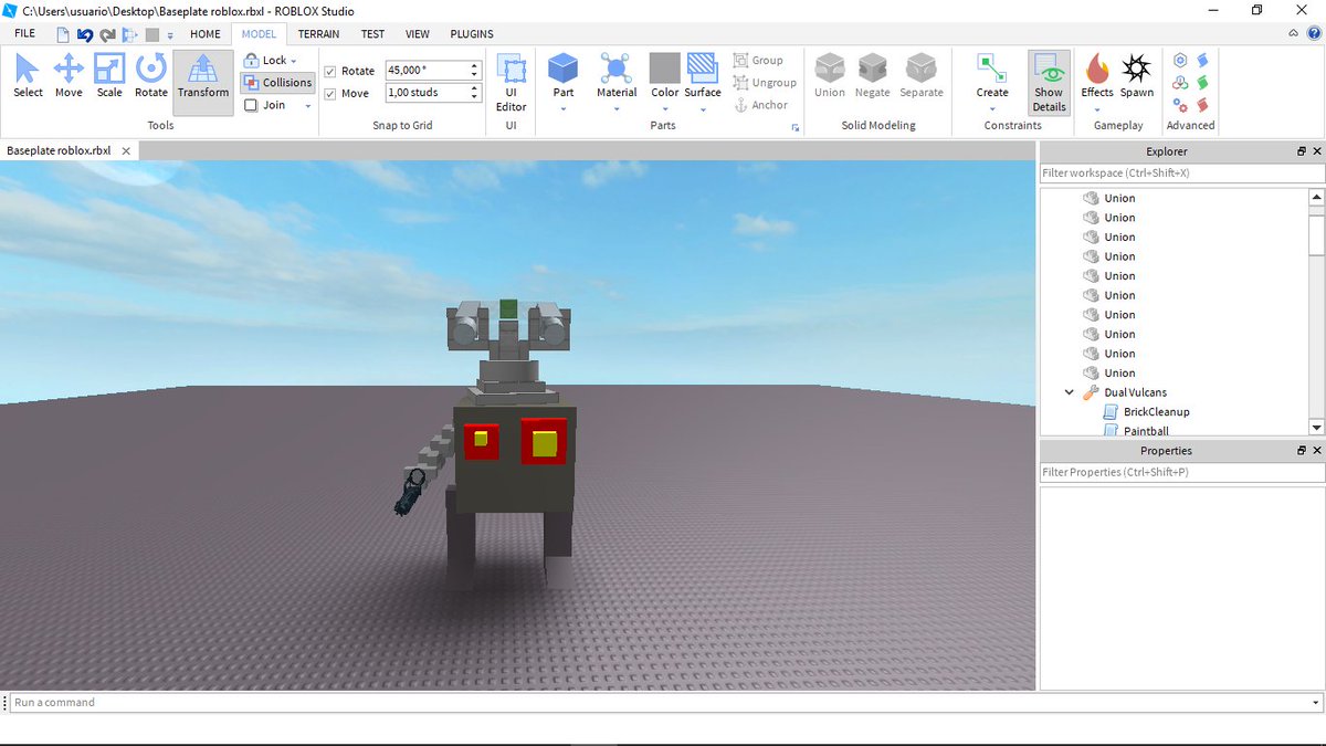 xKyotto's tweet image. #RobloxBuildingContest my robot my username is RedDrako4erver