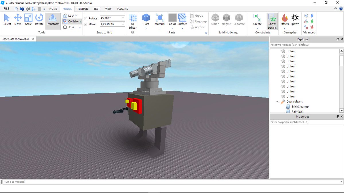 xKyotto's tweet image. #RobloxBuildingContest my robot my username is RedDrako4erver