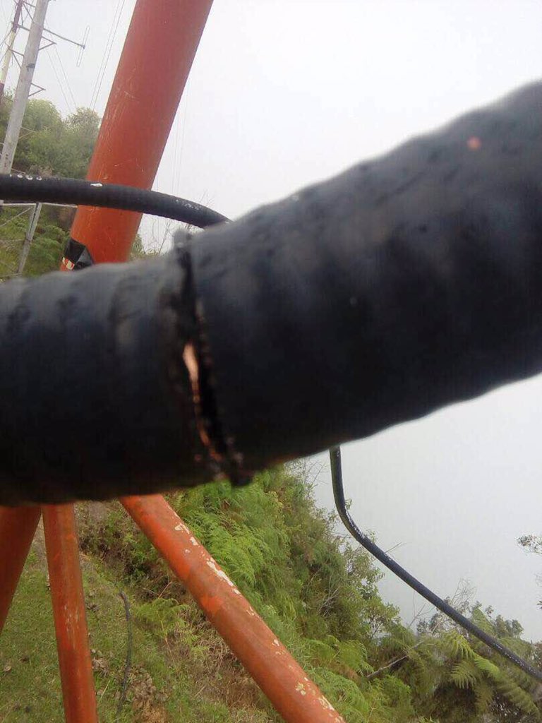 diariodlosandes's tweet photo. #Trujillo Así quedó la emisora 102.5 fm luego del ataque sufrido esta madrugada, donde cortaron los cables y ahora está  fuera del aire https://t.co/wnPlcexOPA