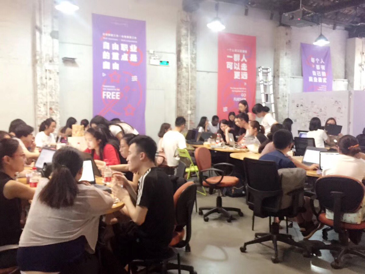 codingirlsclub's tweet photo. #girlscodingday Kickoff in 一起开工 of Guangzhou on 18/8, 44 female learners and 12 volunteering tutors, 6 volunteers. See you all on 27/8 again https://t.co/YY7icDDqJF