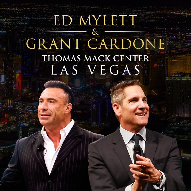 GrantCardone's tweet image. God forgive me but I love when @EdMylett cusses at me after I speaks to his group @therealwfg