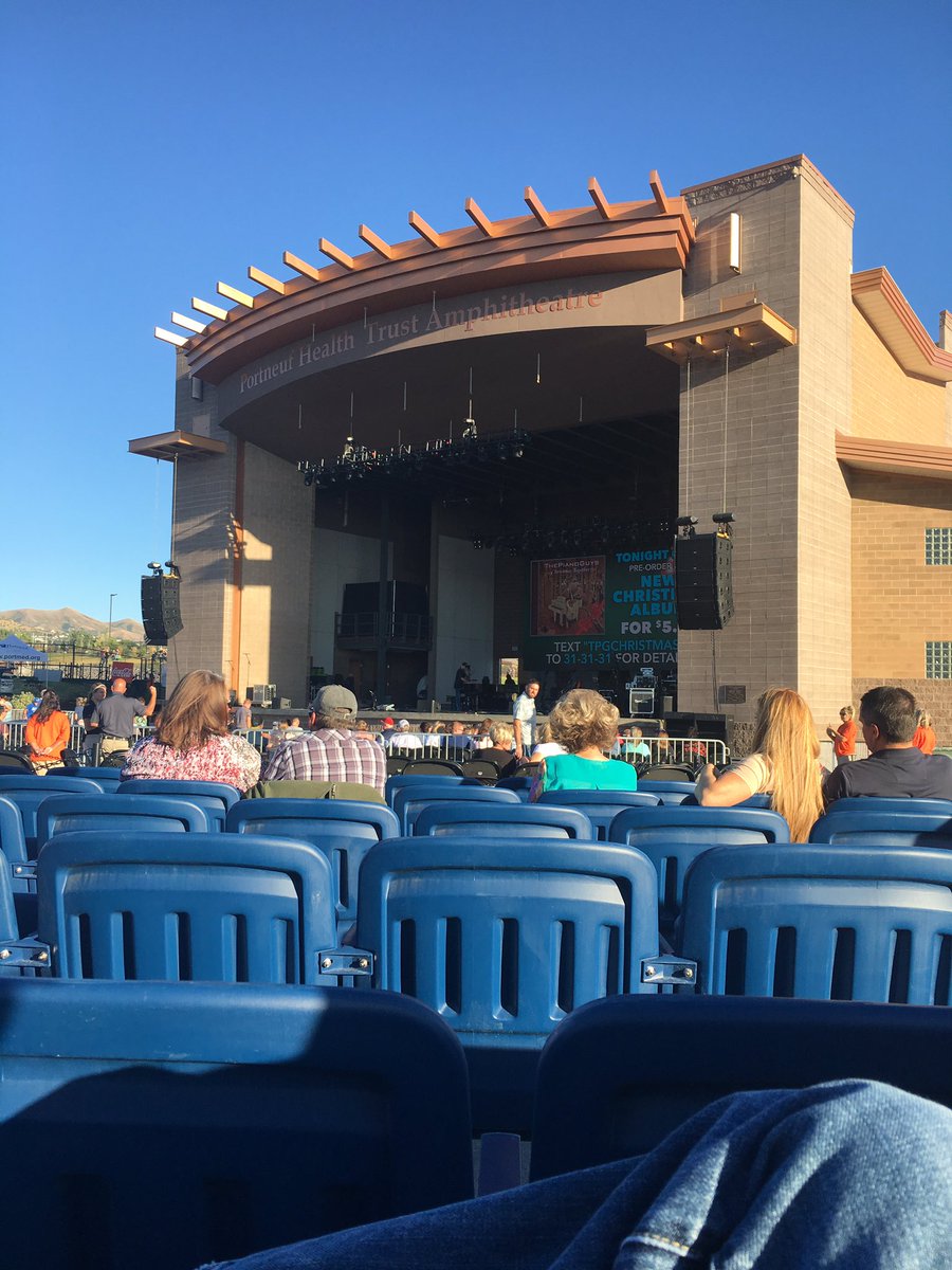 PlanetBerardy's tweet photo. At Pocatello's Millennium Park for The Piano Guys. #EclipseEntertainment https://t.co/nCAFfJW2Ln