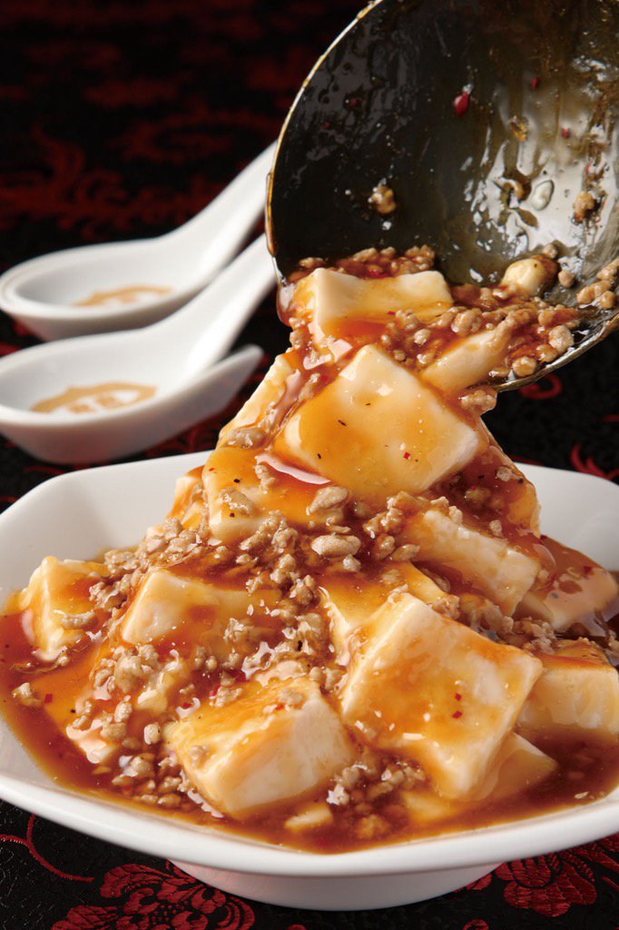 麻婆豆腐できたよ！ 飯テロ的 食品サンプルどうぞ。 #食品サンプル