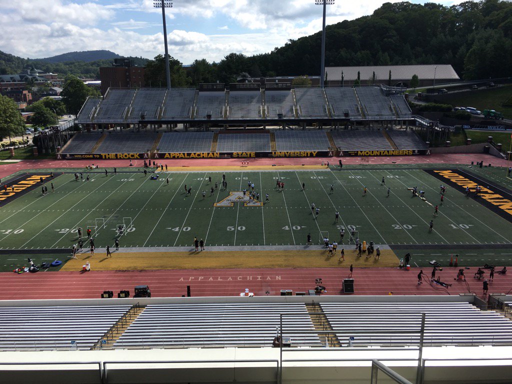 App State - ready to win the Sunbelt Conference! Go Mountaineers!!