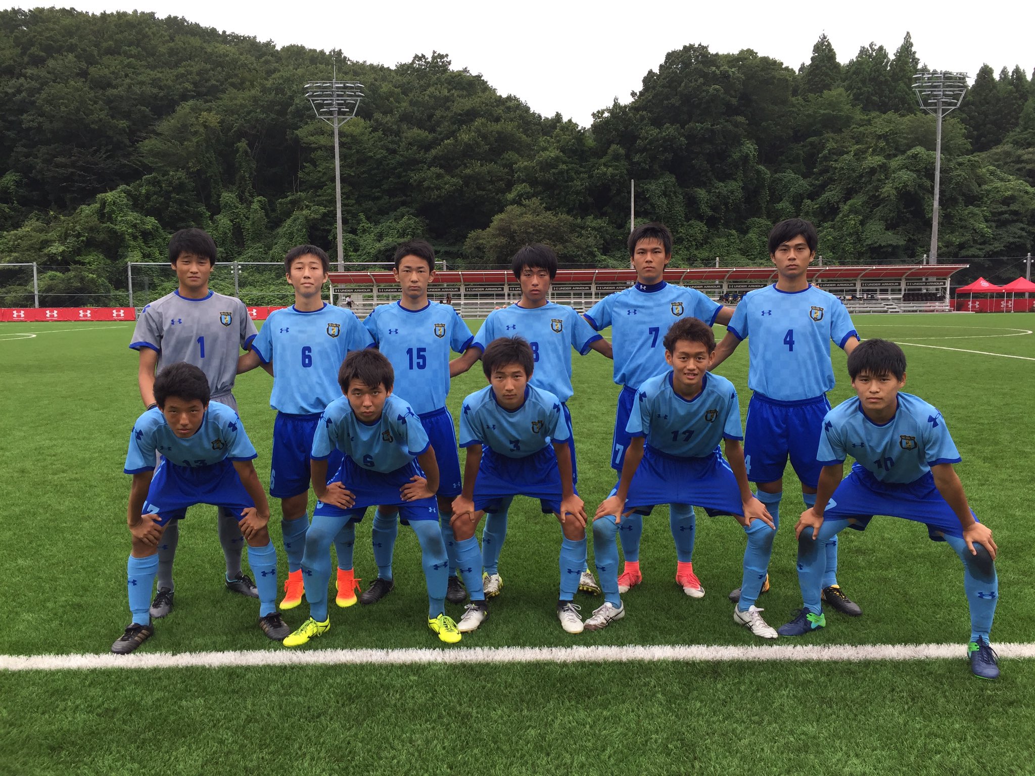 東北生活文化大学高校サッカー部 アンダーアーマーチャレンジカップ最終日 5 6位決定戦 Vs八頭高校 鳥取県 2 0 ブロックを作り カウンターを狙う相手チームの守備に苦しみましたが Ckのセカンドボールから先制することができました 後半に追加点