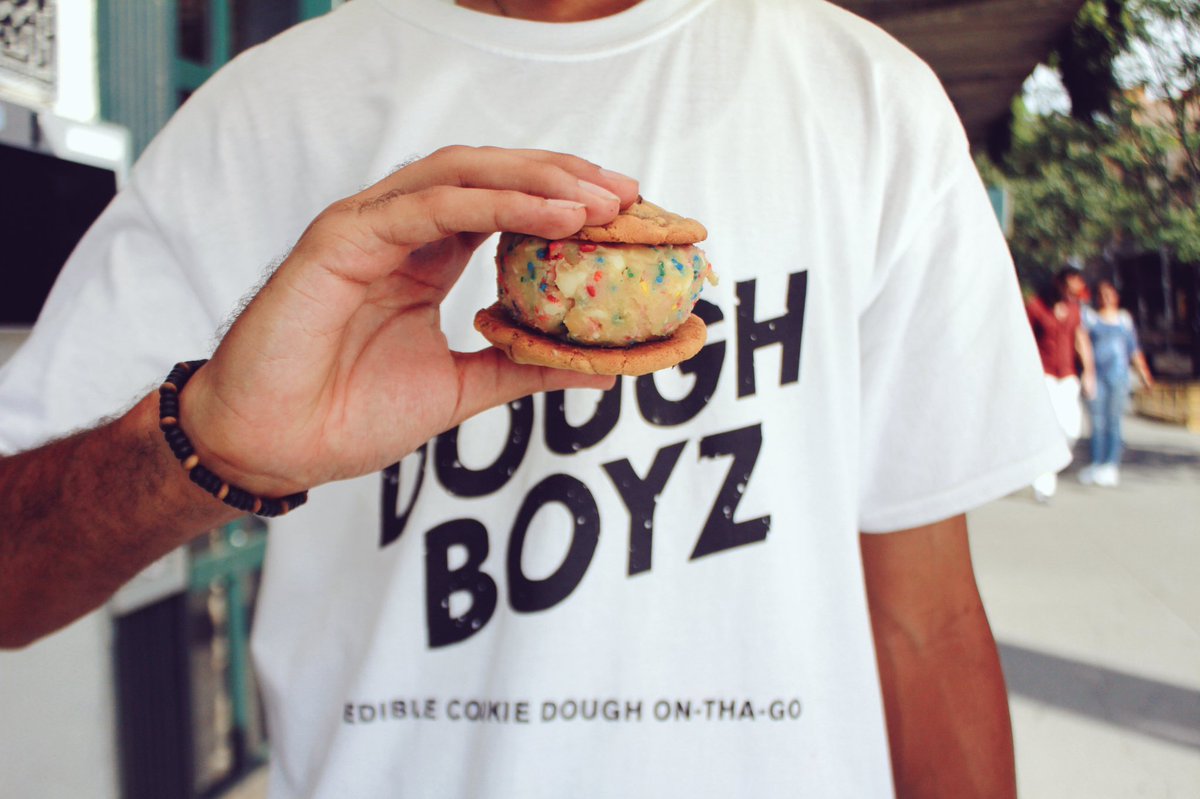 It's official, we're open!  Come check out <a href="/2DoughBoyzNYC/">2 Dough Boyz</a> at <a href="/GansMarket/">Gansevoort Market</a> for edible cookie dough 🍪