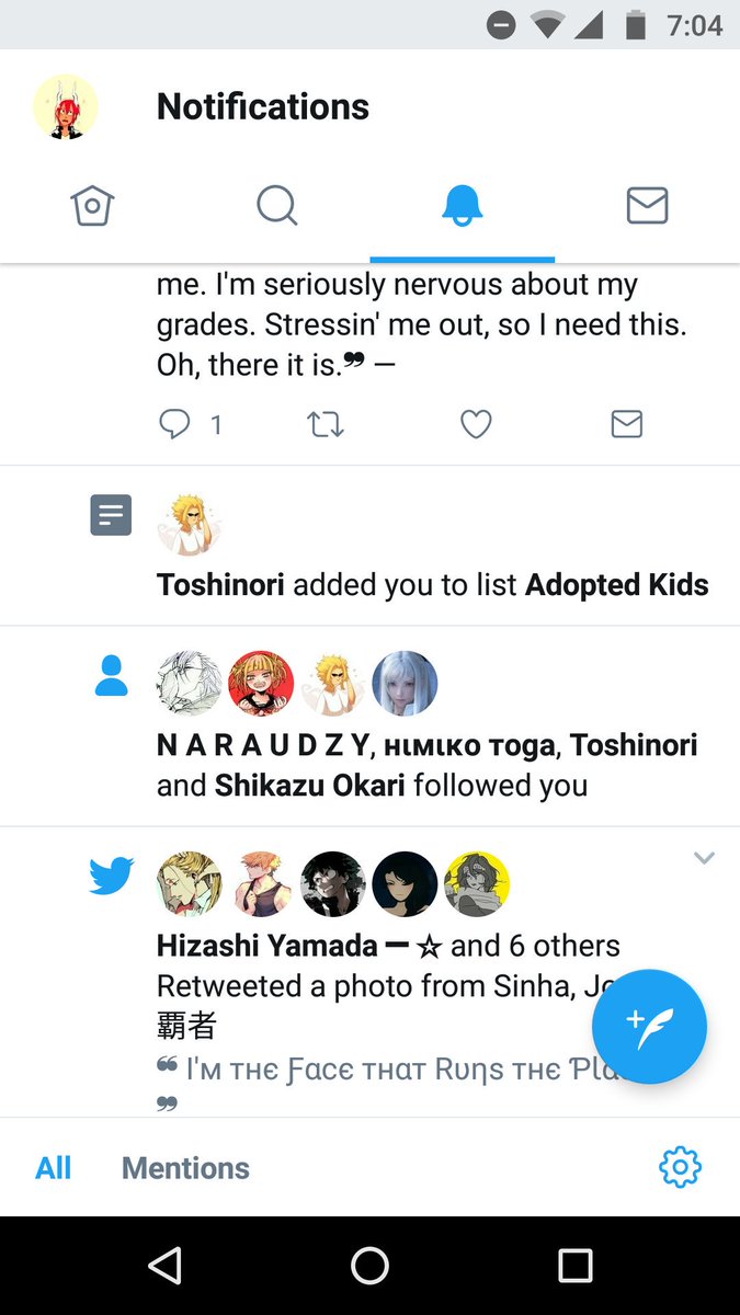 Gasps, "I have another dad! Heck yeah! I won't let you down new dad!"