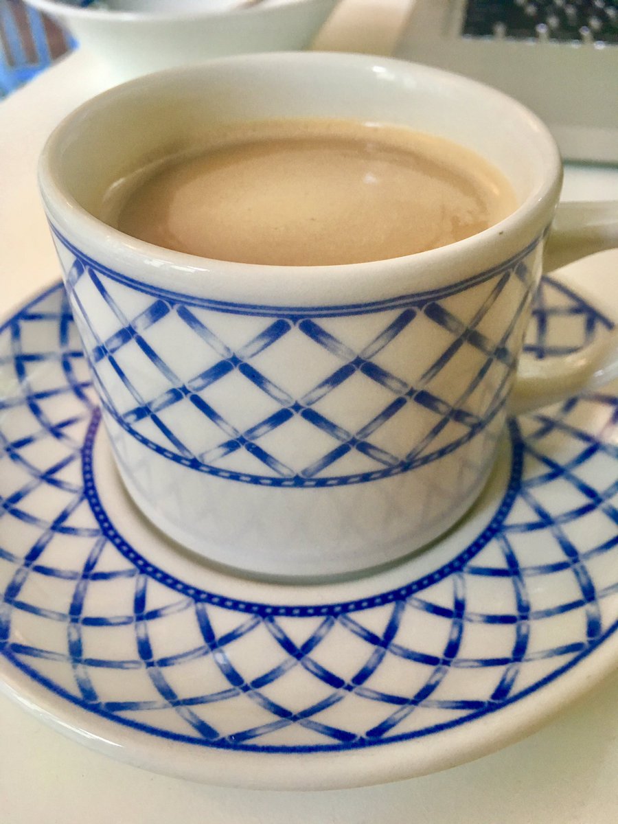KaleighAnne's tweet photo. One more teeny tiny coffee in this country! โ๏ธ#coffee #smallcoffee https://t.co/FpmWcI5gPP