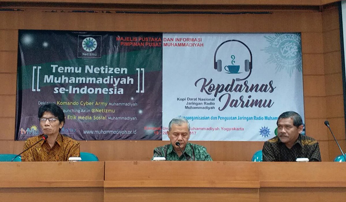muhammadiyah's tweet photo. Gelar Temu Netizmu, MPI PP Muhammadiyah Kuatkan Eksistensi Dakwah Muhammadiyah https://t.co/4b3veUbBhG https://t.co/oKjvBhn2Kx