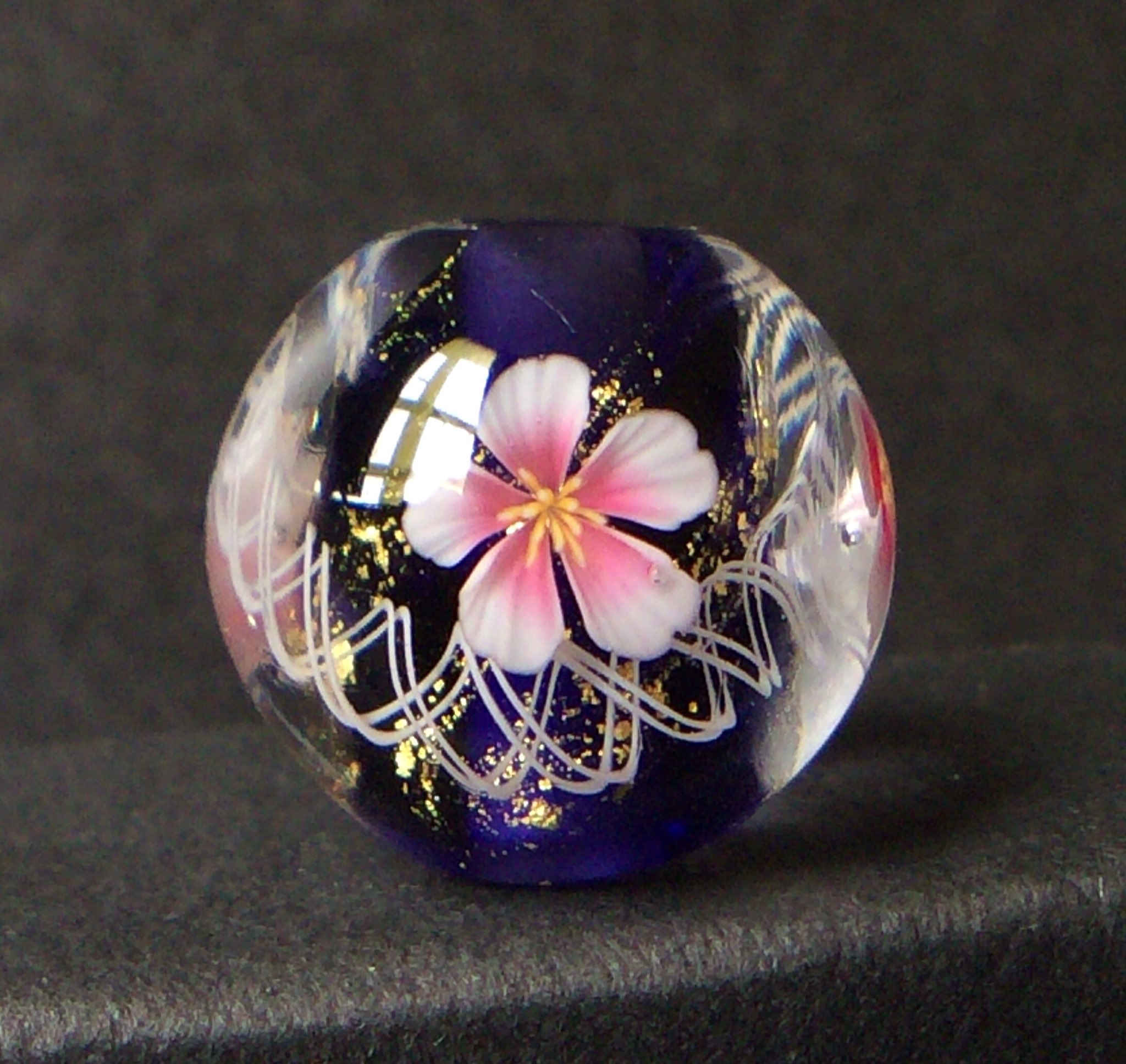 ♡木製一刀彫り　特大　びん玉・浮き玉・ガラス玉♡ ♡木製一刀彫り 特大 びん玉・浮き玉・ガラス玉♡