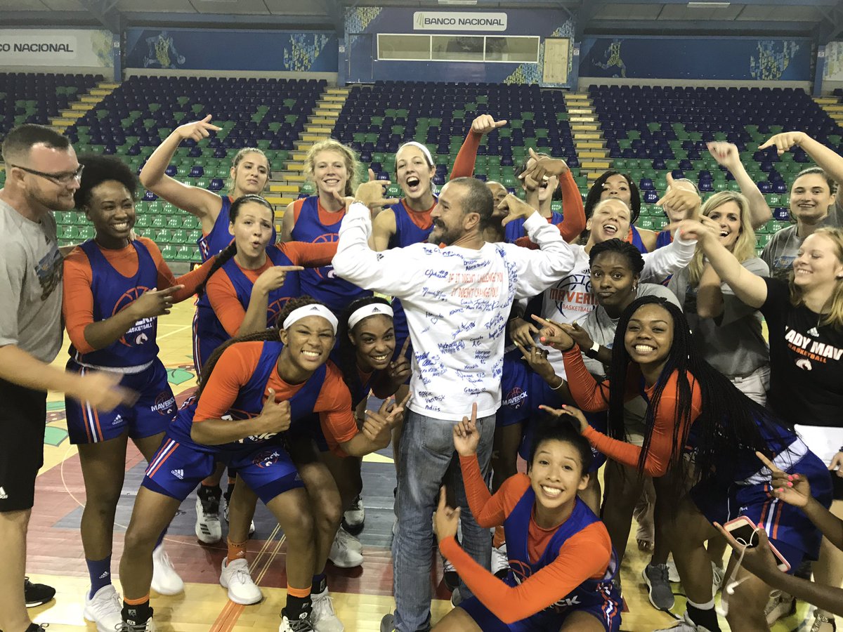 UTAMavsWBB's tweet photo. LADY MAVS WIN! UTA ends the trip on a high note with an 81-43 win over Costa Rica! https://t.co/2fW4qA1tqI