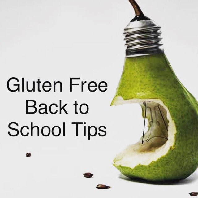 Gluten &amp; worry free student? Here are some helpful tips and links for your back to school preparations. bit.ly/2fTcRFU #glutenfree