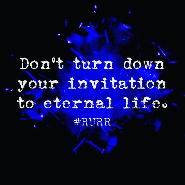 RURR2DAY's tweet photo. The most important RSVP of your life! #qotd #jesus #christian #Rapture #endtimes #Like #bible #evangelism #rurr #love #follow #retweet https://t.co/uSwyE2Dxz7