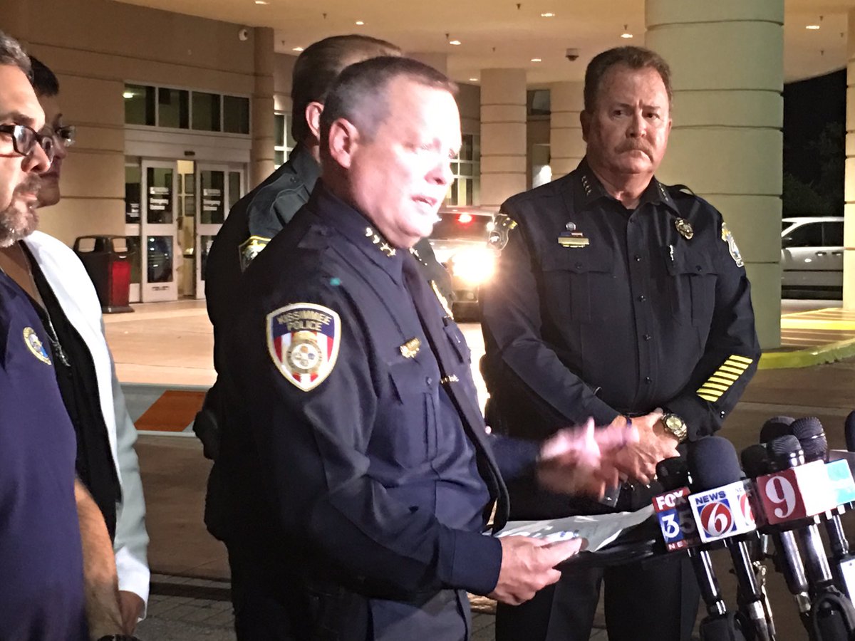 Officer Howard and Officer Baxter were shot when they responded to a call. Chief O'Dell: Looks as though it may have been an ambush.