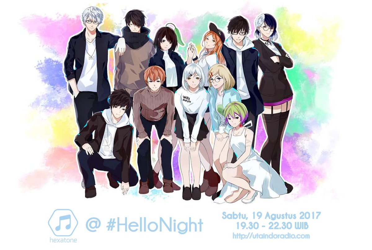 utaindoradio's tweet photo. Hai guys! Malam ini kita kedatangan guest nih. Jangan lupa yak #HelloNight malam ini pukul 19.30 - 22.30 WIB ~ https://t.co/jLMOjARJuJ https://t.co/nNpWAbe18W