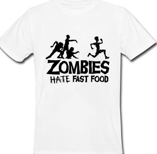 thewalkerstore1's tweet photo. "Zombies Hate Fast Food" Funny Slogan Short Sleeve Cotton Tee The Walker Stor ... https://t.co/BfgkM8qX12 https://t.co/x4Y0aIjZgG
