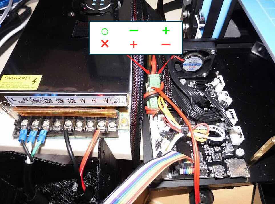 Y Imazeki على تويتر Hictop 3dp21 組み立て時の注意 基板の電源の配線が誤った物があります 私が購入した内の１台がそれ 正しくは内側12v 外側gndです 念のため組み立て前にコントローラー部を分解して確認を 3dprinter 3dプリンター T Co