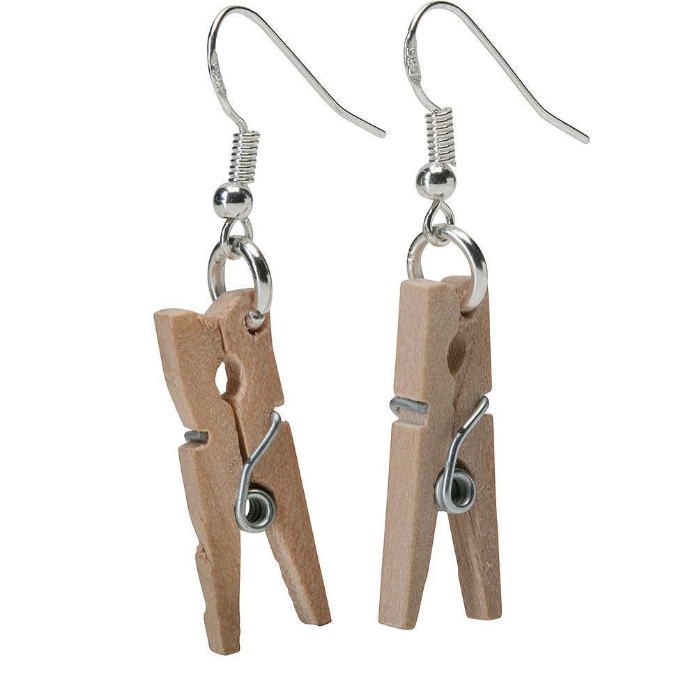 Clothes Peg Earrings ift.tt/2idyFN6
