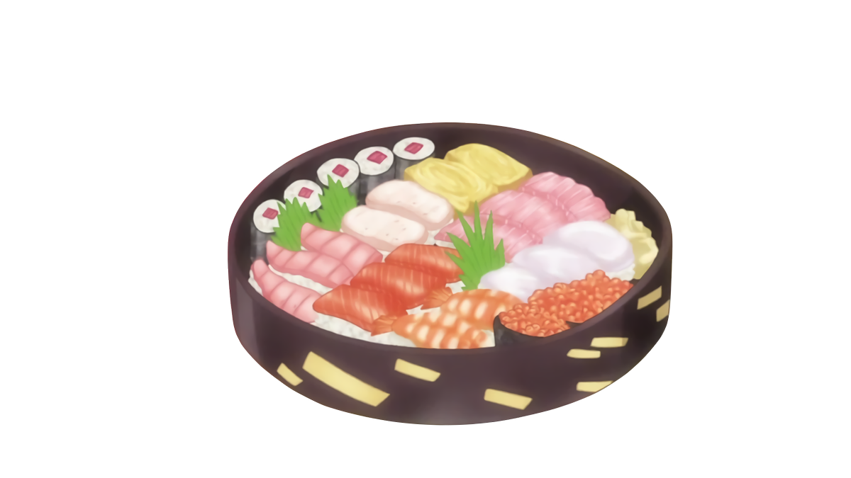 アニメ素材bot 境界のrinne 68話 寿司 素材 T Co Wogdsuvoxp