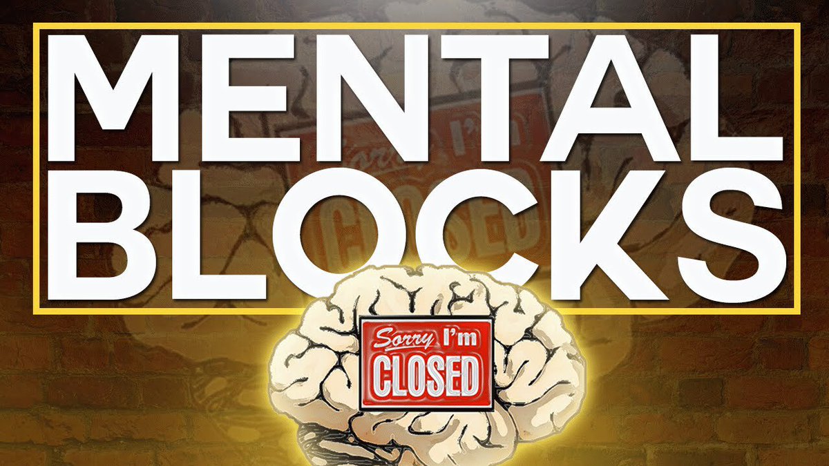 It doesn't matter how talented we are, if you aren't aware of your negative mental blocks and habits you will never succeed" ~ Edward Ellis