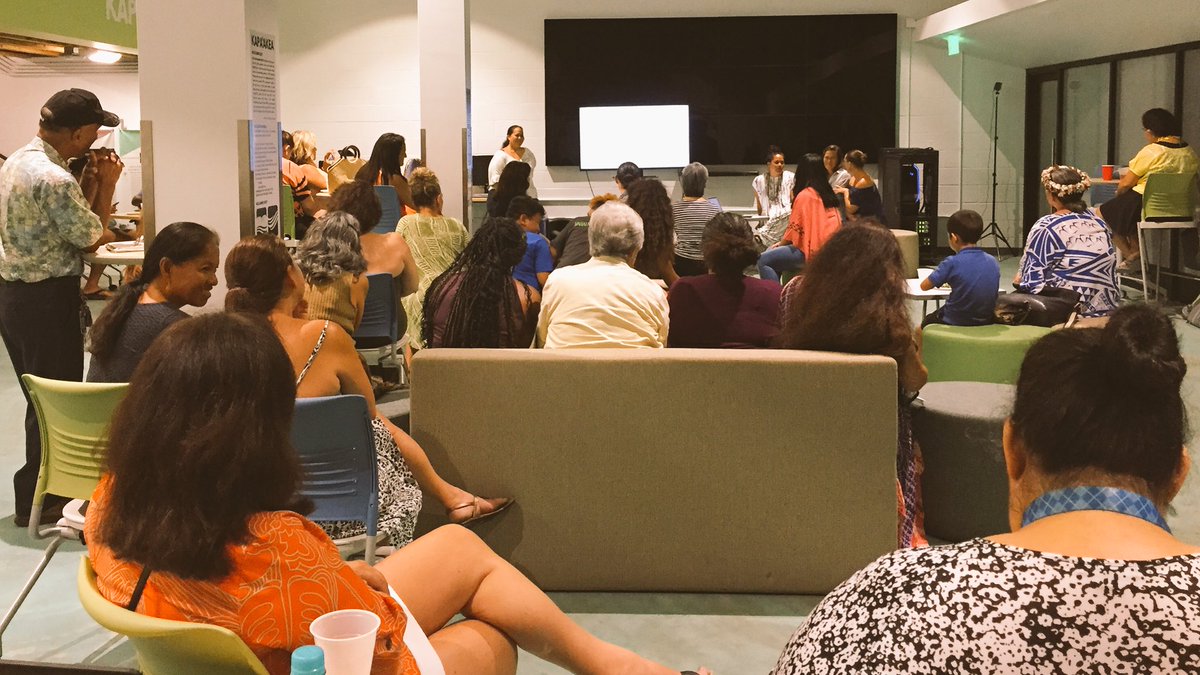 The wahine rockstars of @kealapiko share mana'o on 'ōiwi entrepreneurship #HalauInana <a href="/KSNews/">Kamehameha Schools</a>